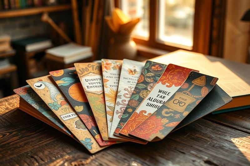 Marcadores de Página Criativos para Organizar Seus Livros com Estilo
