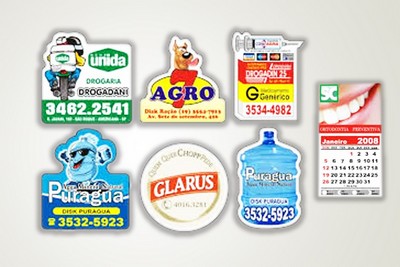 Imã de Geladeira no Jardim São Luís - Cartão Magnético Imã de Geladeira no Jardim São Luís - Cartão Magnético